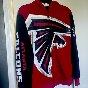 Atlanta Falcons Youth Large 14/16 Zip Up Hoodie. NWT. Never Been Worn.